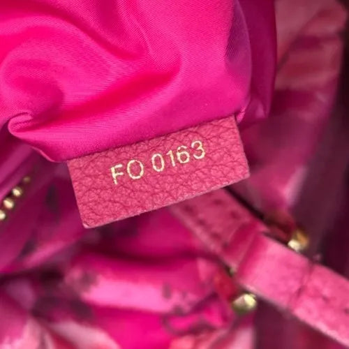 Louis Vuitton Noefull Ikat Nylon Pink Bag