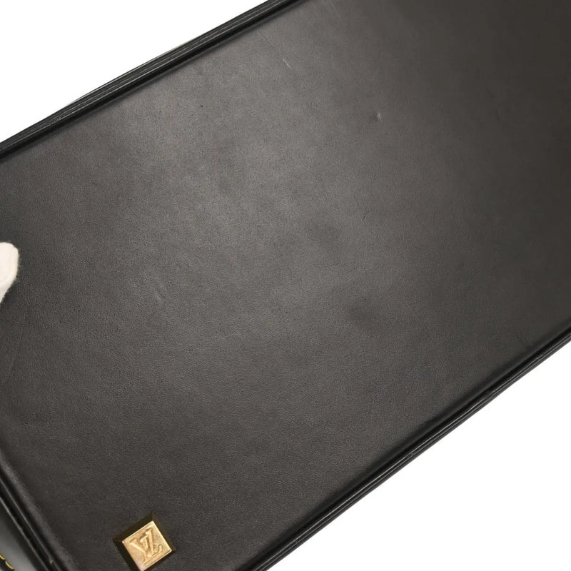 Louis Vuitton Suhali Lockit Leather Black Bag
