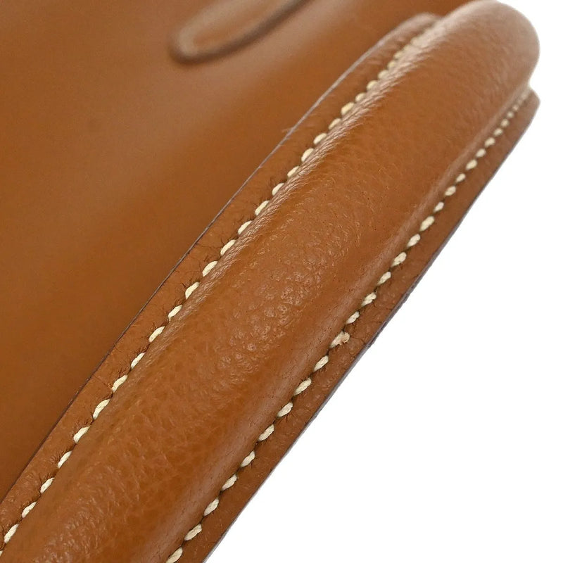 Hermes Kelly Brown Togo With Palladium Hardware Leather Bag