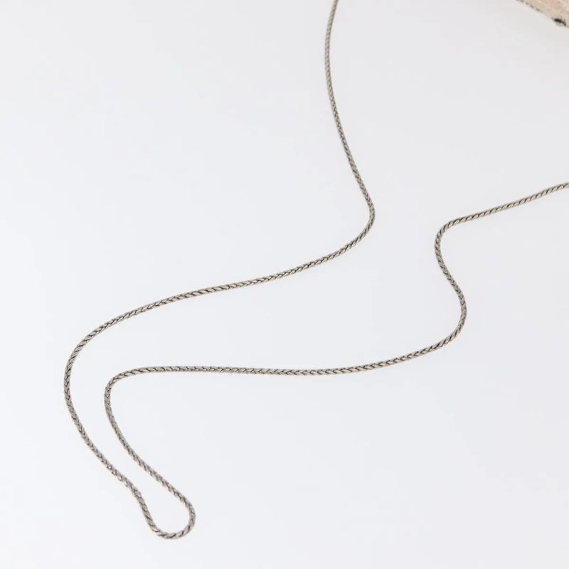 Chanel Vintage Envelope Chain Clutch Tweed White Bag