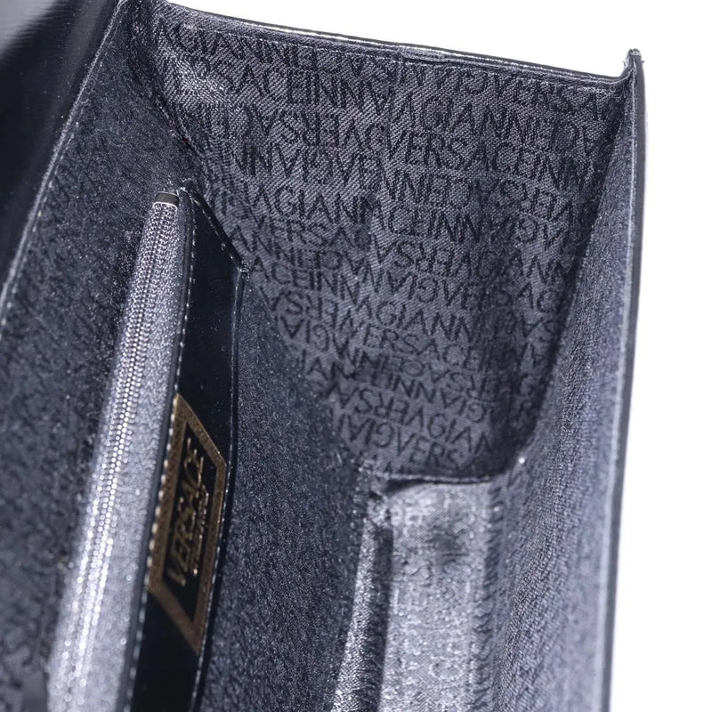 Versace Vintage Leather Black Bag