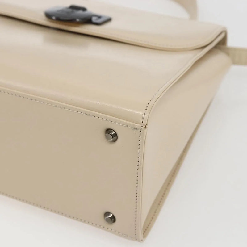 Givenchy Vintage 4g Leather Beige Bag