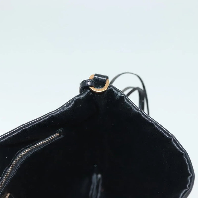Prada Bow Vernice Saffiano Leather Black Bag