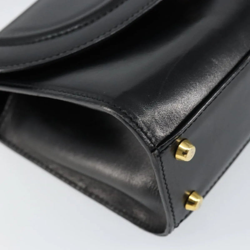 Bally Vintage Leather Black Bag