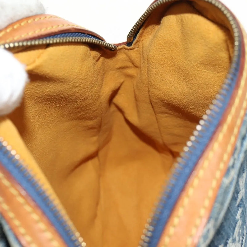 Louis Vuitton Camera Monogram Denim Blue Denim_jeans Bag