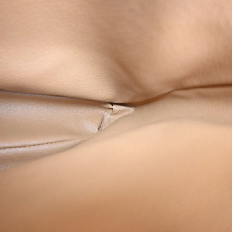 Celine Vintage Macadam Canvas And Leather Brown Bag