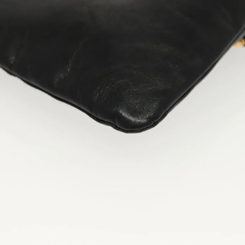 Prada Bow Vernice Saffiano Leather Black Bag
