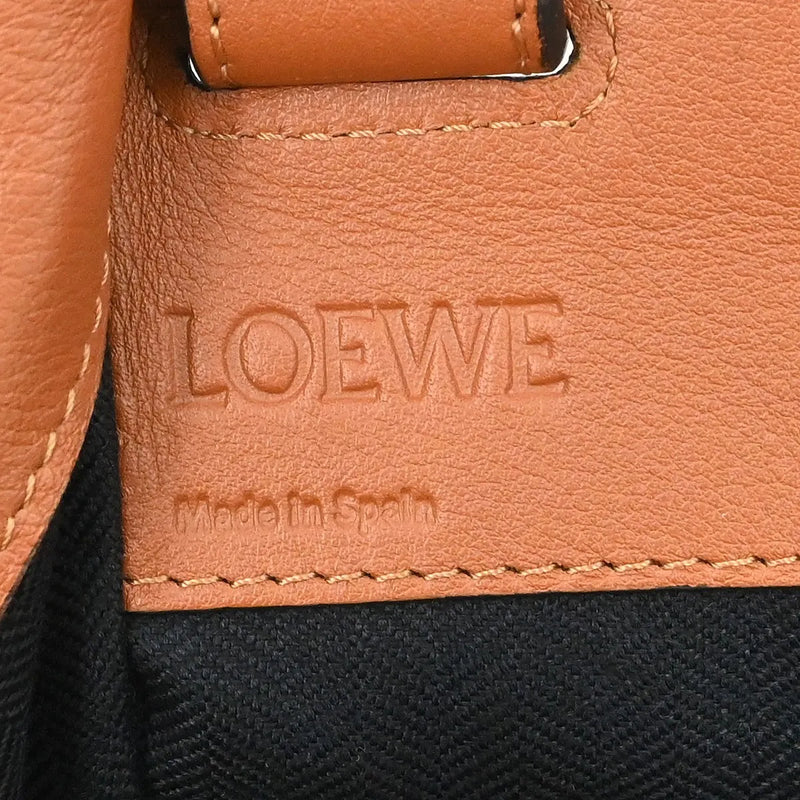 Loewe Hammock Leather Brown Bag