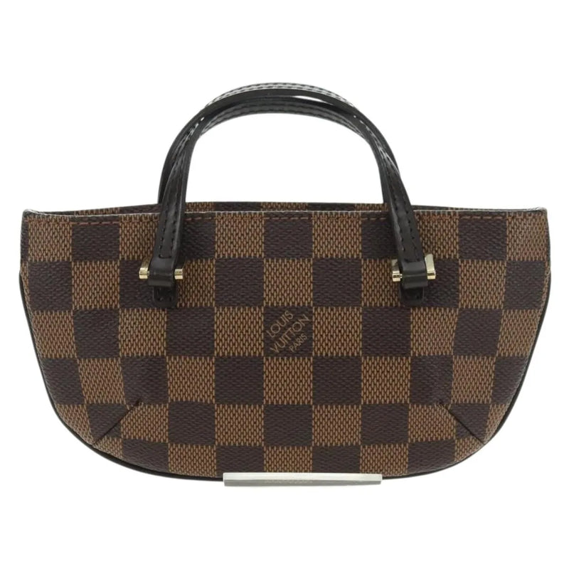 Louis Vuitton Manosque Pochette Damier Brown Canvas Bag