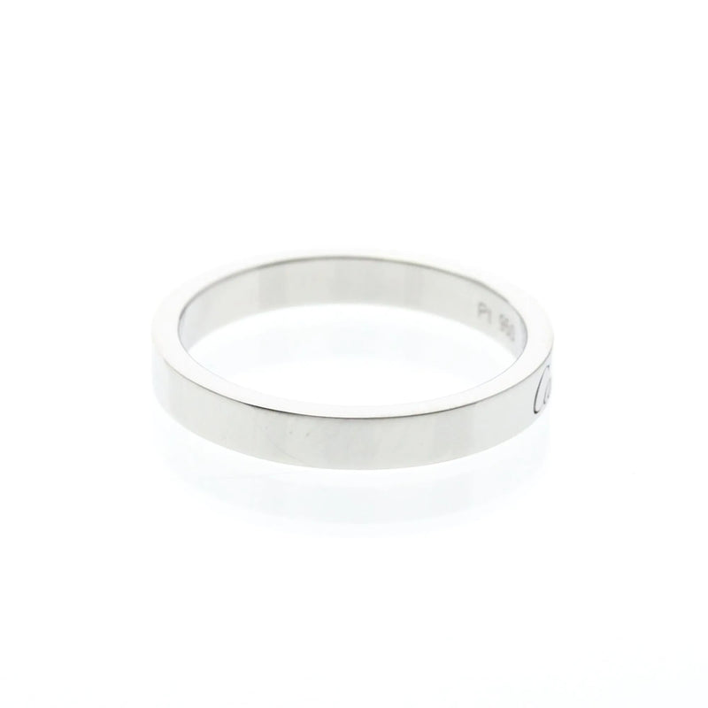 Cartier C De Wedding Band Platinum Silver Jewelry