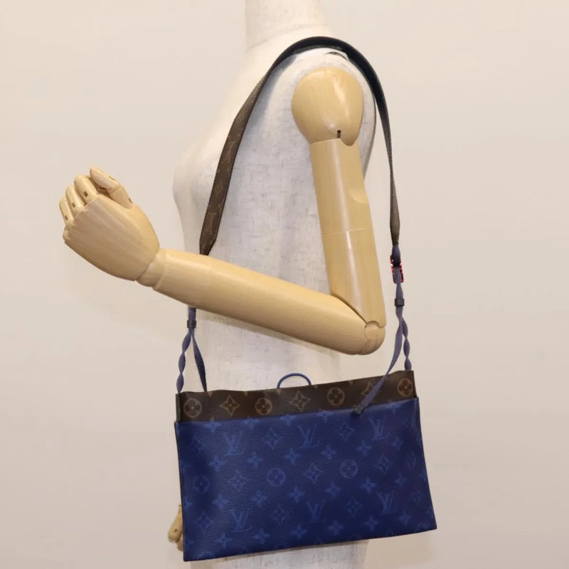 Louis Vuitton Outdoor Limited Edition Monogram Pacific Canvas Blue Bag