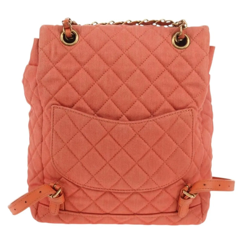 Chanel Vintage Flap Denim Pink Denim_jeans Bag