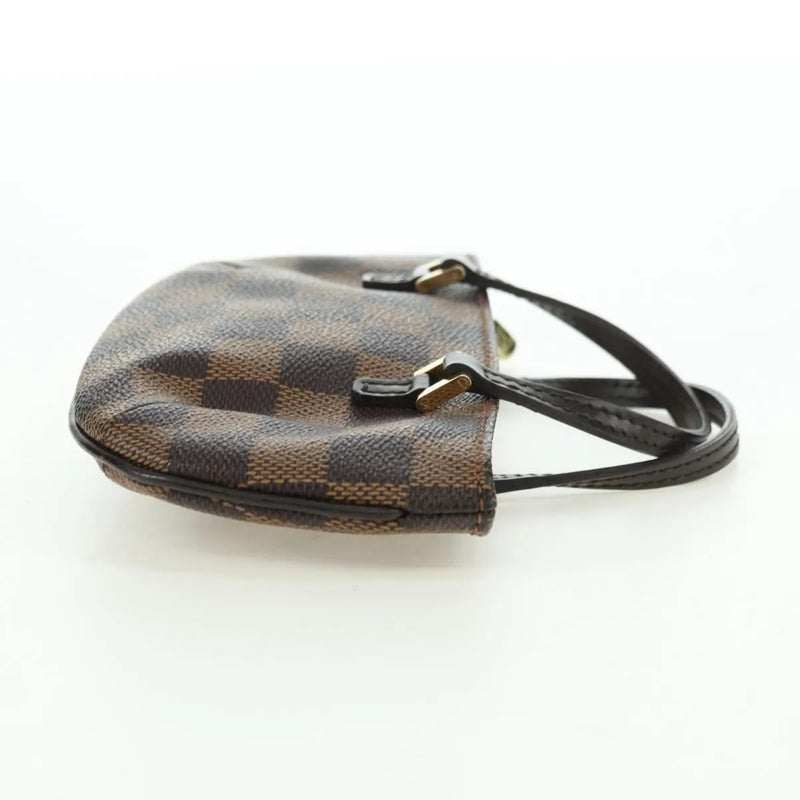 Louis Vuitton Manosque Pochette Damier Brown Canvas Bag