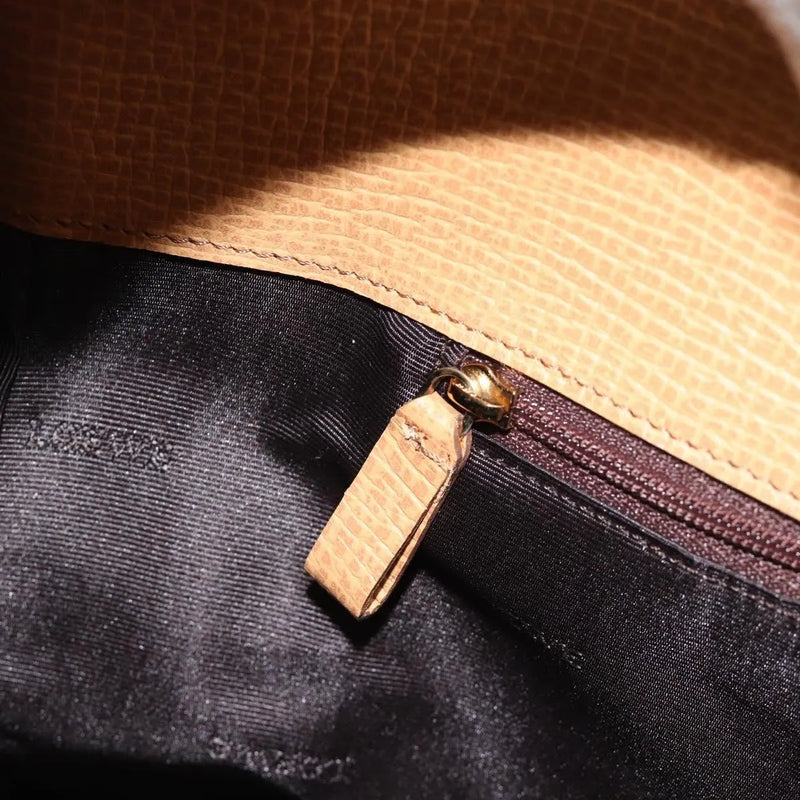 Loewe Vintage Canvas Beige Leather Bag