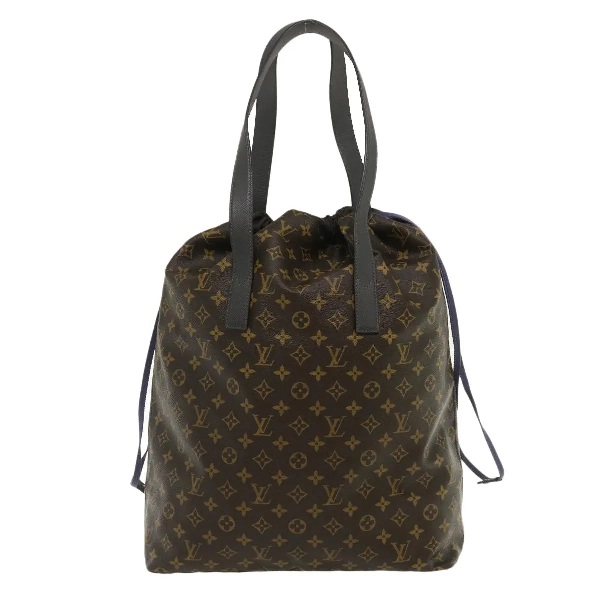Louis Vuitton Cabas Light Drawstring Monogram Split Canvas Brown Bag