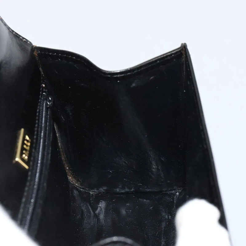 Bally Vintage Leather Black Bag