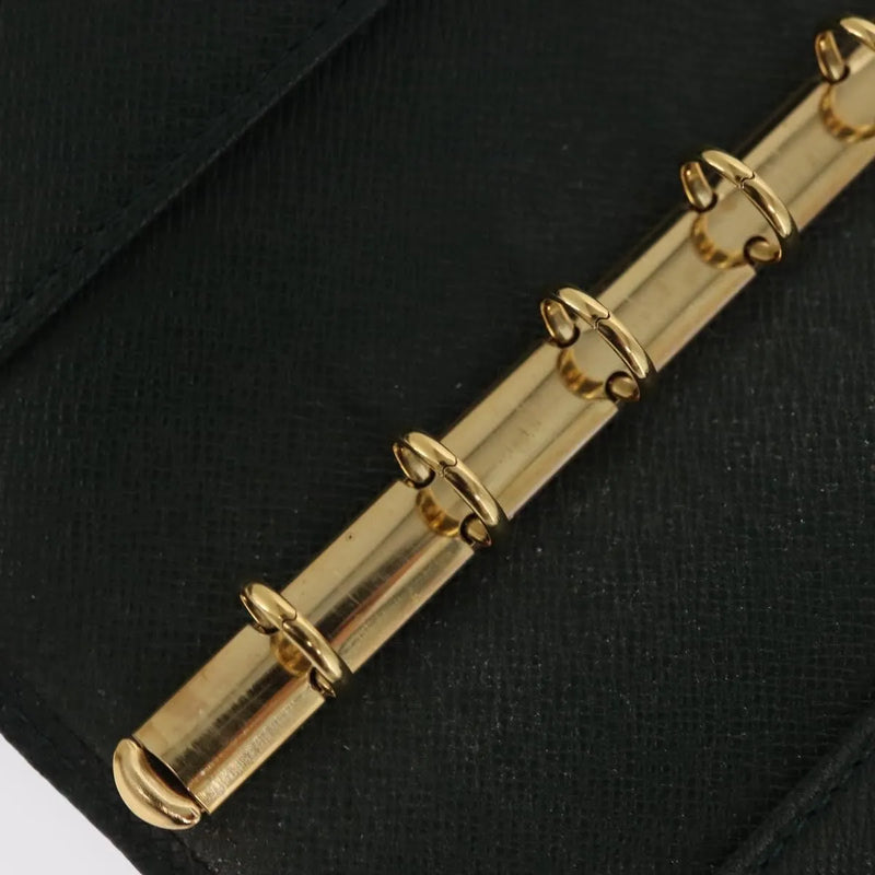 Louis Vuitton Agenda Cover Taiga Leather Green Accessory