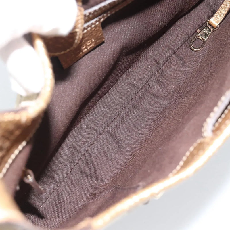 Gucci Vintage Jackie O Chain Hobo Gg Canvas Beige Bag