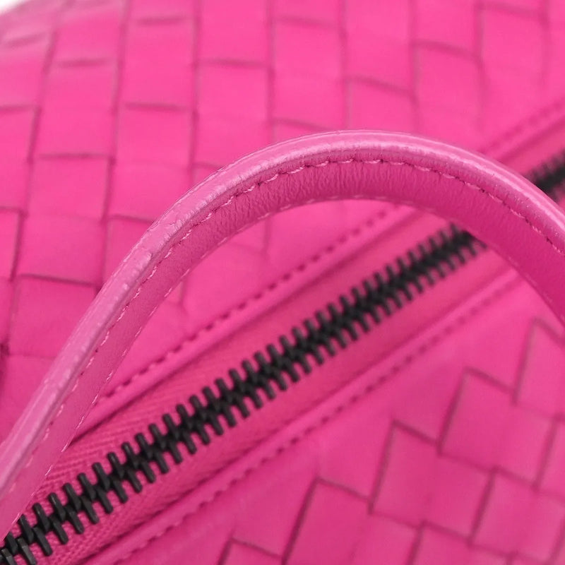 Bottega Veneta Intrecciato Leather Pink Bag