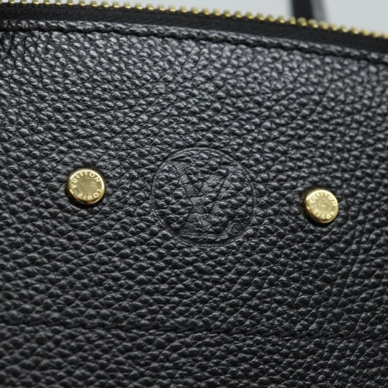 Louis Vuitton City Steamer Leather Black Bag