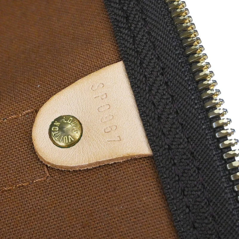 Louis Vuitton Keepall Monogram Canvas Brown Bag