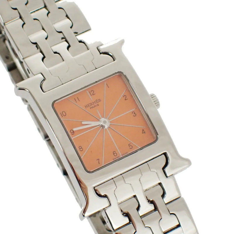 Hermes Heure H Quartz Stainless Steel Watch
