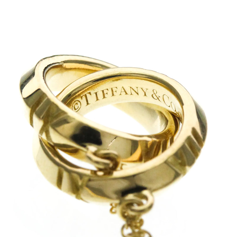 Tiffany & Co. Atlas X Closed Interlocking Pendant 18k Yellow Gold Yellow_gold Jewelry