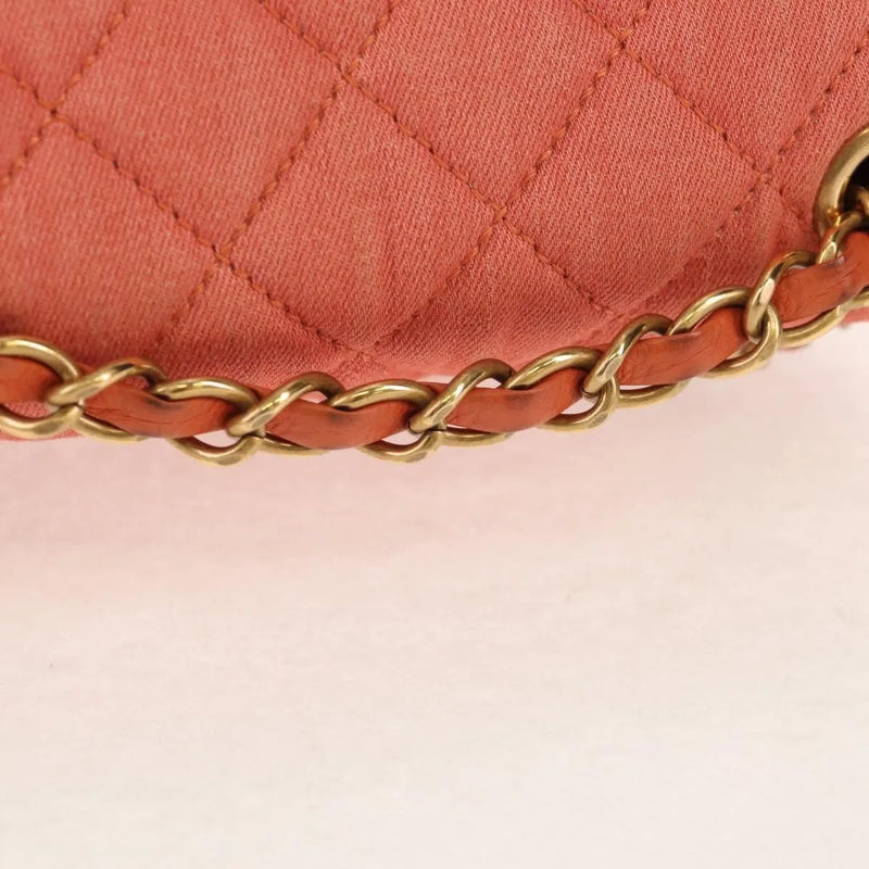 Chanel Vintage Flap Denim Pink Denim_jeans Bag