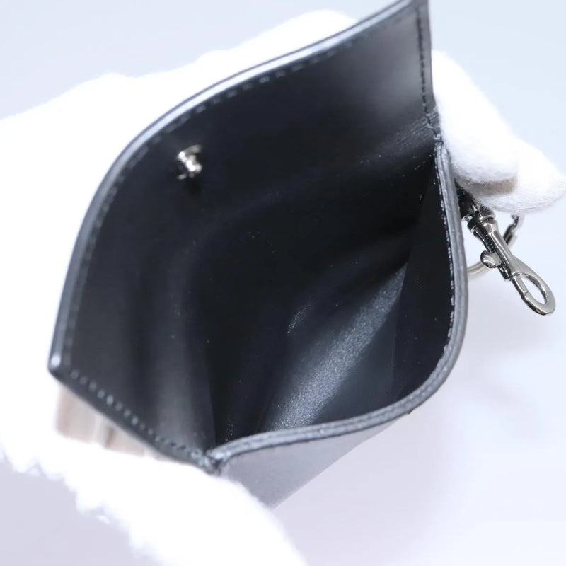 Versace La Greca Leather Black Bag