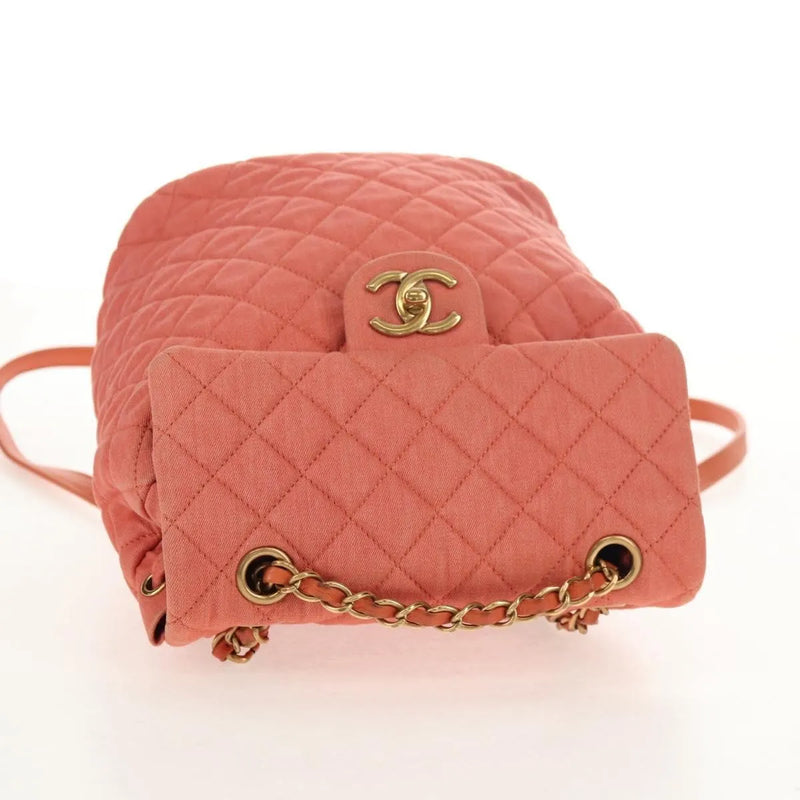 Chanel Vintage Flap Denim Pink Denim_jeans Bag