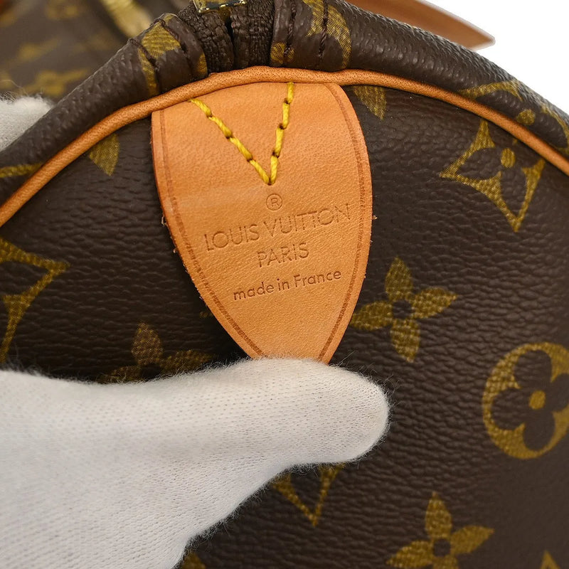 Louis Vuitton Keepall Monogram Canvas Brown Bag
