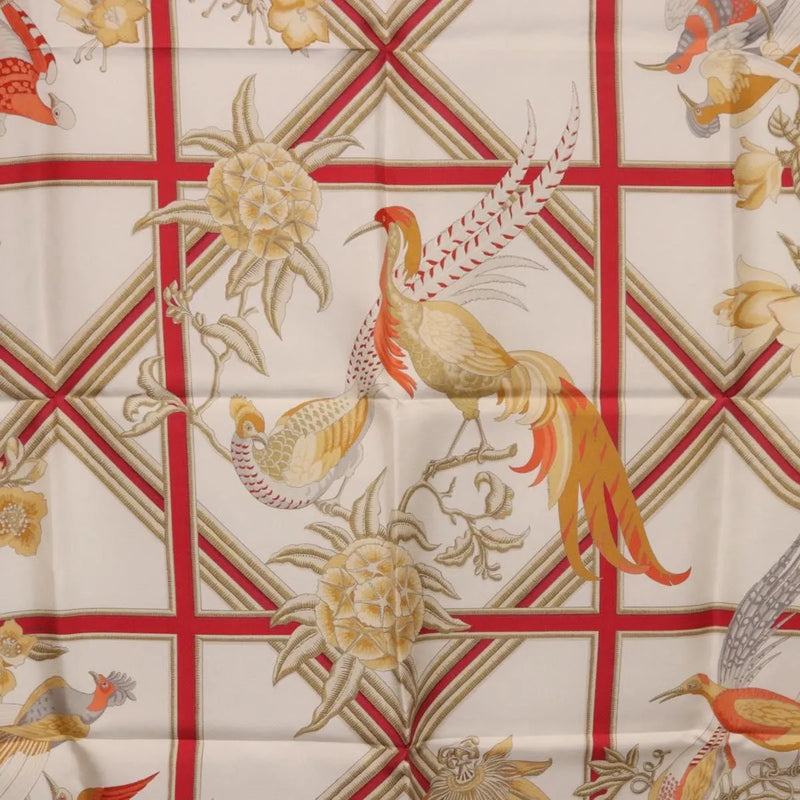 Hermes Carré 90 Silk Multicolor Red Accessory