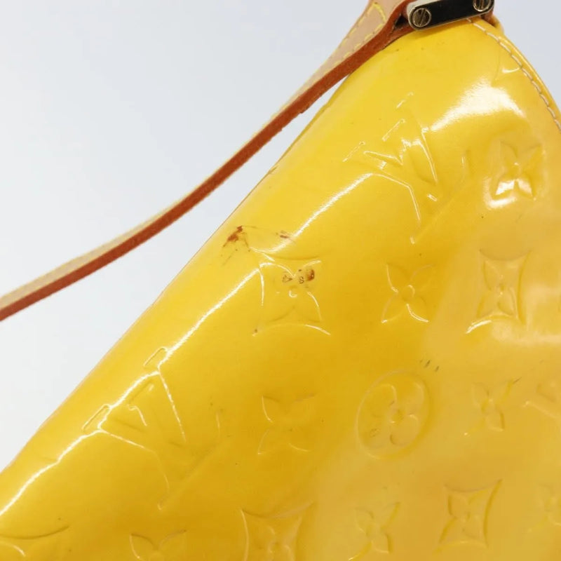 Louis Vuitton Thompson Street Monogram Vernis Yellow Patent_leather Bag