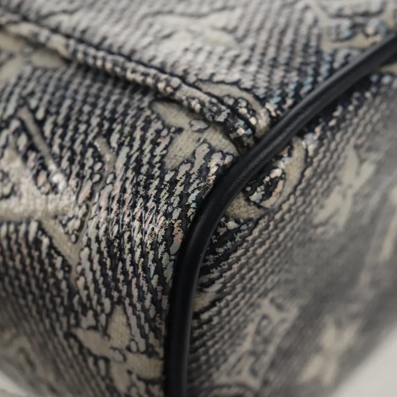 Louis Vuitton Vanity Case Monoglam Jacquard Canvas Navy Bag