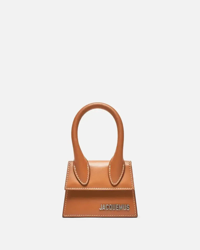 Jacquemus Le Chiquito Mini Leather Brown Bag