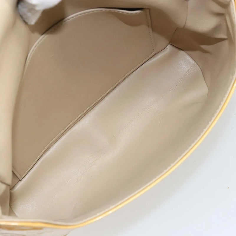 Louis Vuitton Thompson Street Monogram Vernis Beige Patent_leather Bag