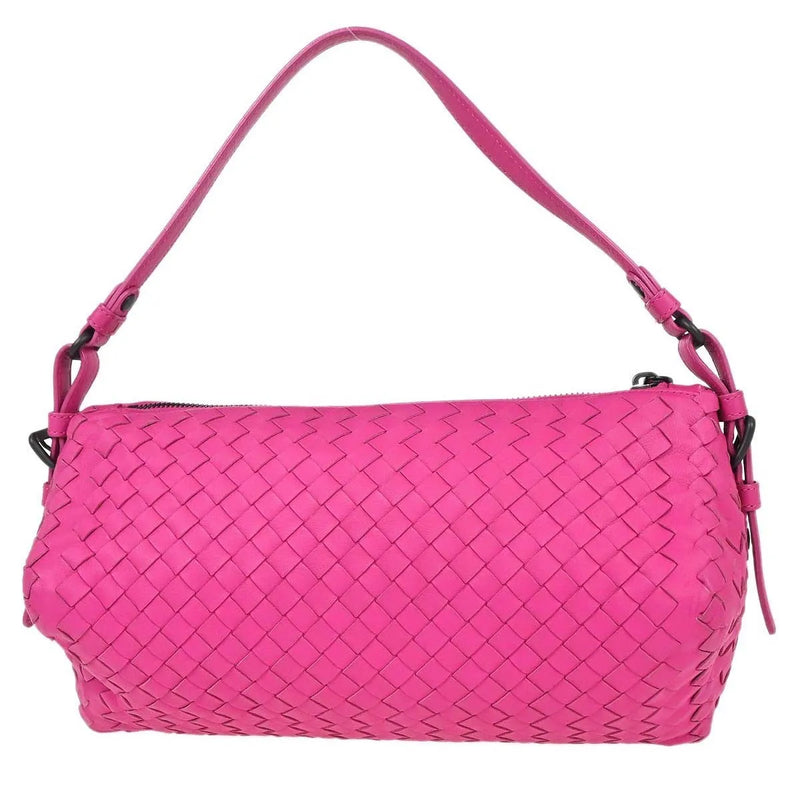 Bottega Veneta Intrecciato Leather Pink Bag