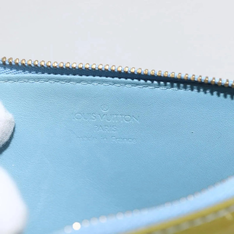 Louis Vuitton Lexington Pochette Monogram Vernis Blue Patent_leather Bag