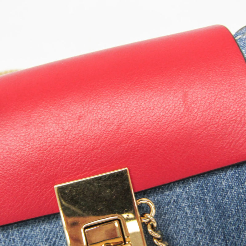 Chloe Drew Leather Multicolour Bag