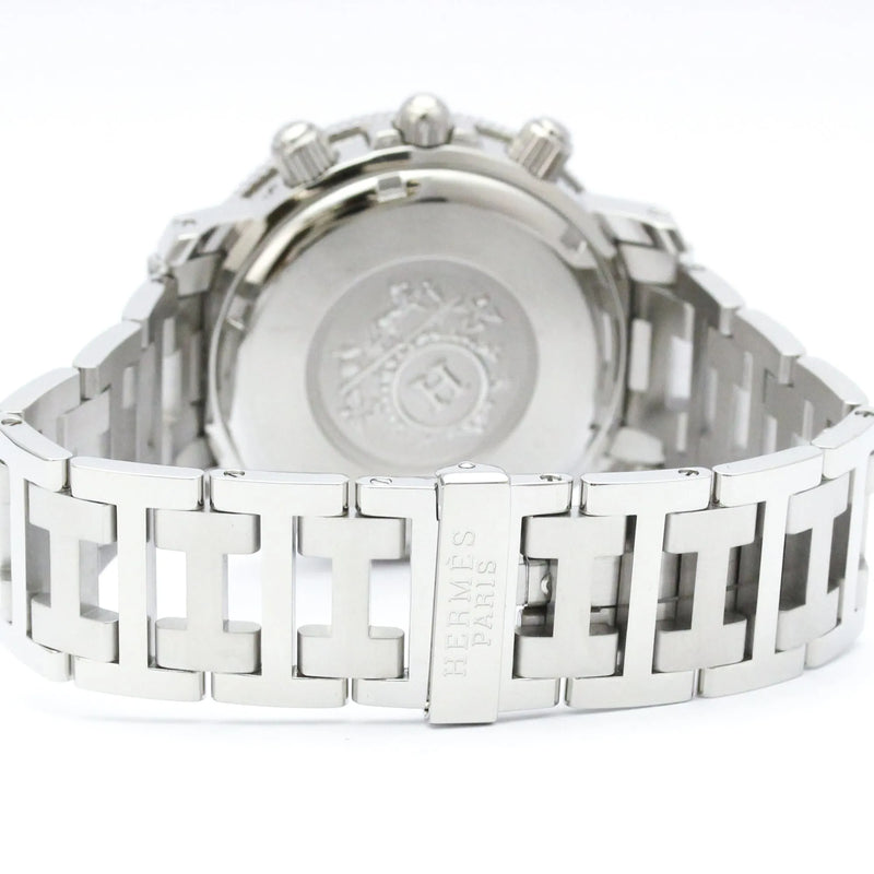 Hermes Clipper Diver Chronograph Quartz Stainless Steel Watch
