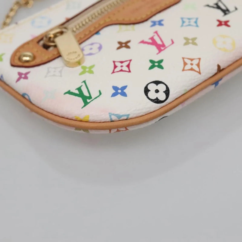Louis Vuitton Pochette Gm Monogram Multicolor Multicolour Canvas Bag