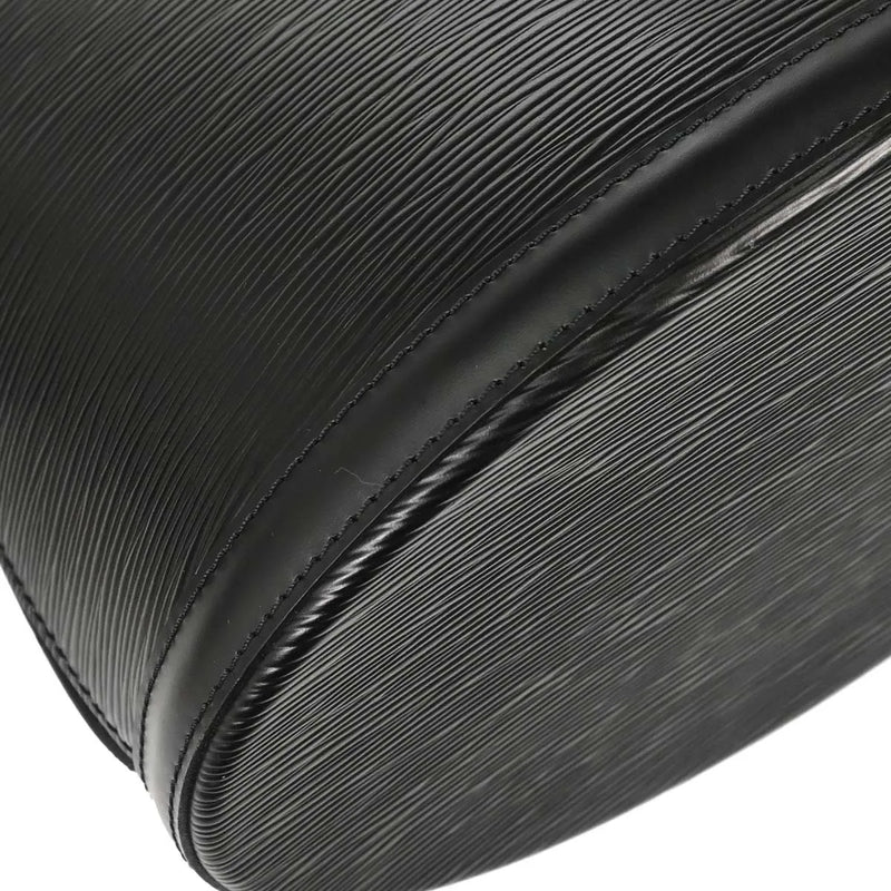 Louis Vuitton Cluny Leather Black Bag