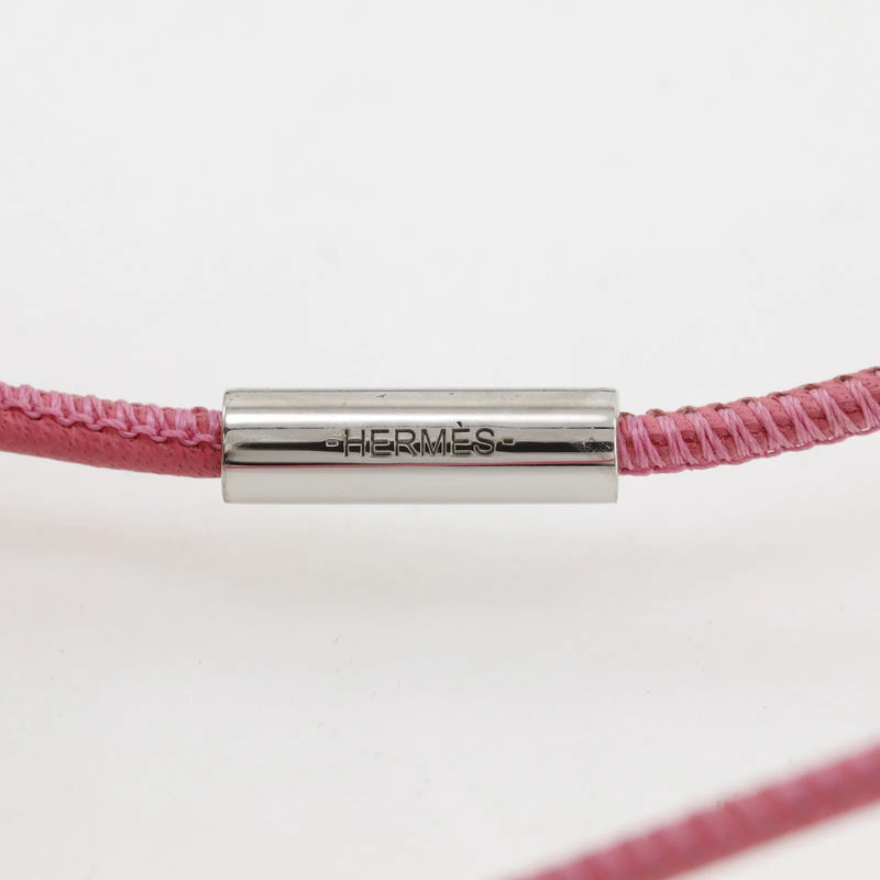 Hermes Necklace Buffalo Horn And Pink Jewelry