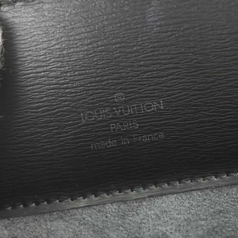 Louis Vuitton Cluny Leather Black Bag