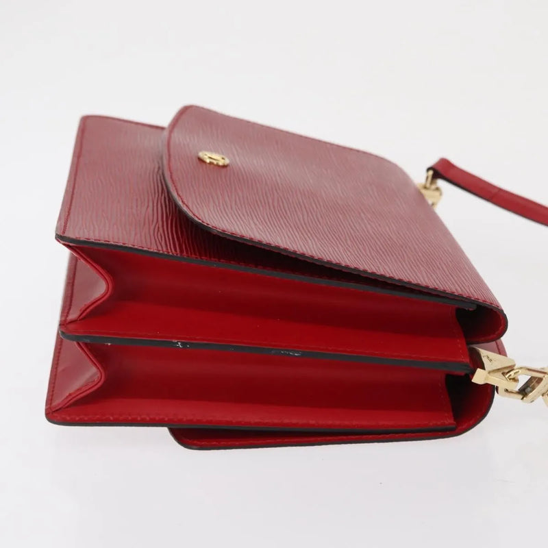 Louis Vuitton Grenelle Epi Leather Red Bag