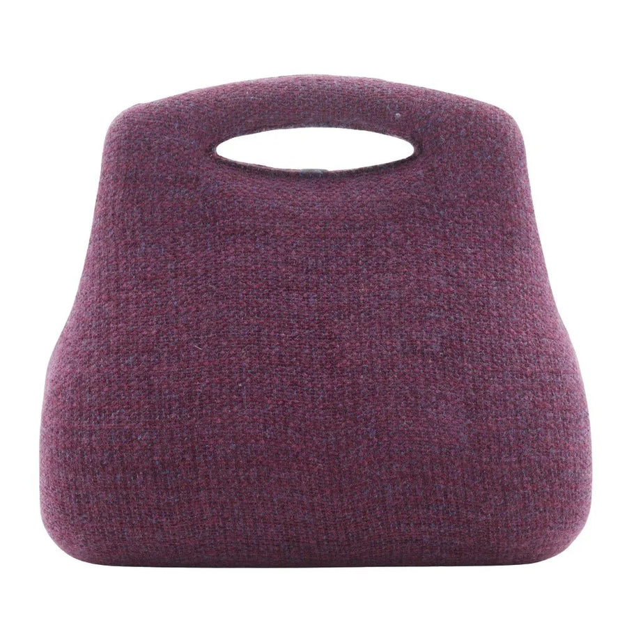 Chanel Vintage Millennium Waist Tweed Purple Bag