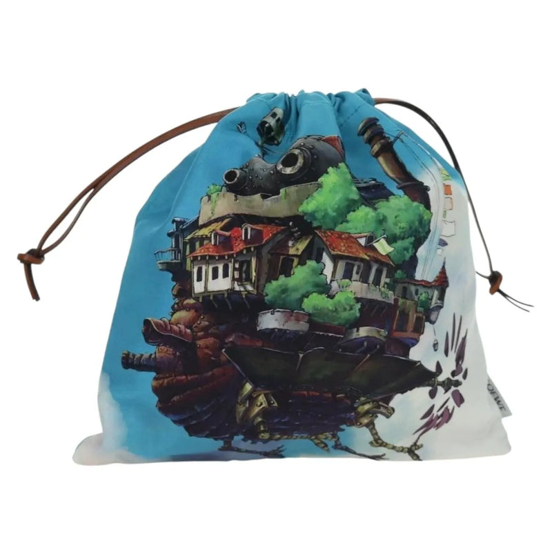 Loewe Paula Drawstring Printed Canvas Multicolour Bag