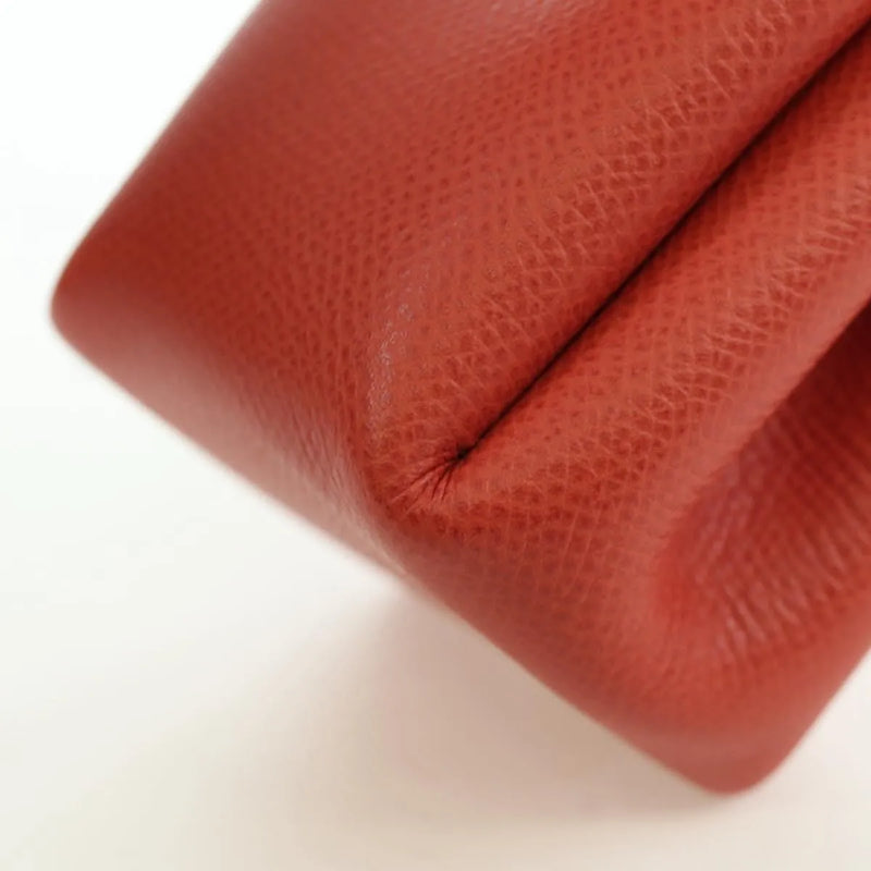 Hermes Vespa Leather Red Bag