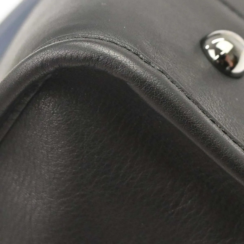 Loewe Amazona Nm Leather Navy Bag