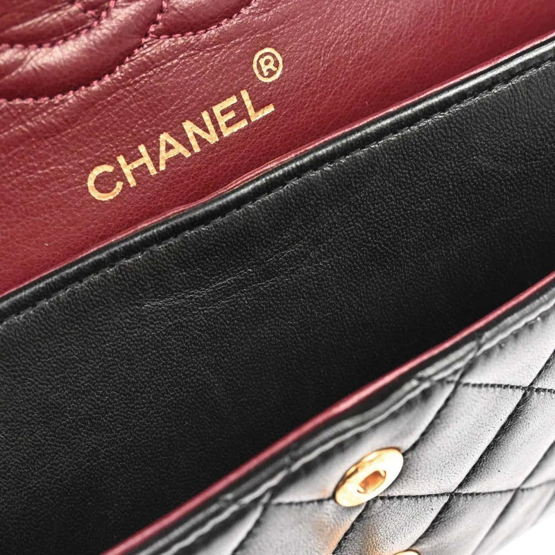 Chanel Timeless - Classic Double Flap Leather Black Bag